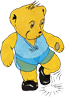 Graphic of Melody Bear tap dancing